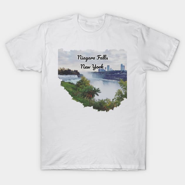 Niagara falls picture by BrokenTrophies T-Shirt by BrokenTrophies